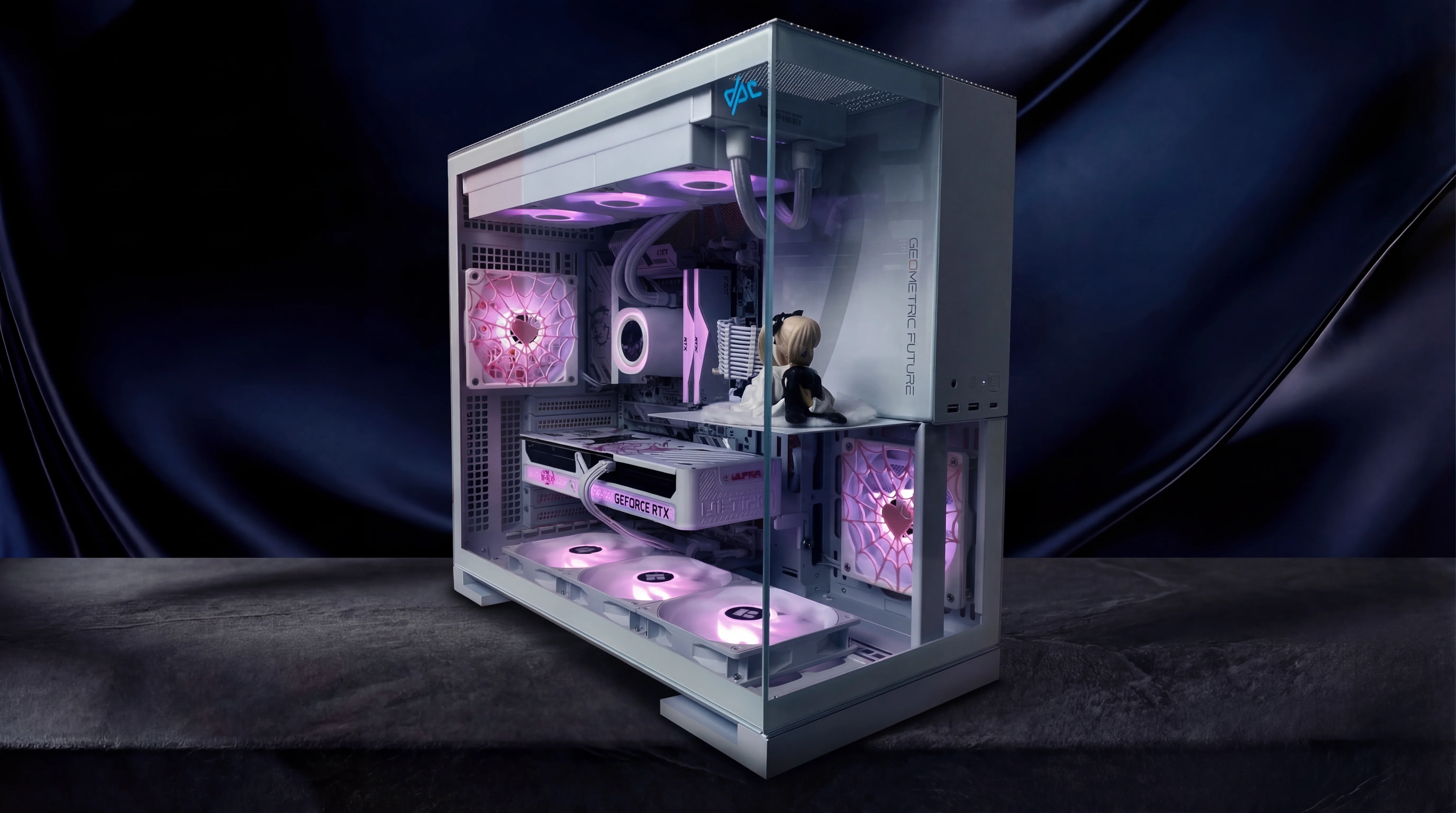 DPC Core i5-14400F + RTX 5060 — фотография сборки
