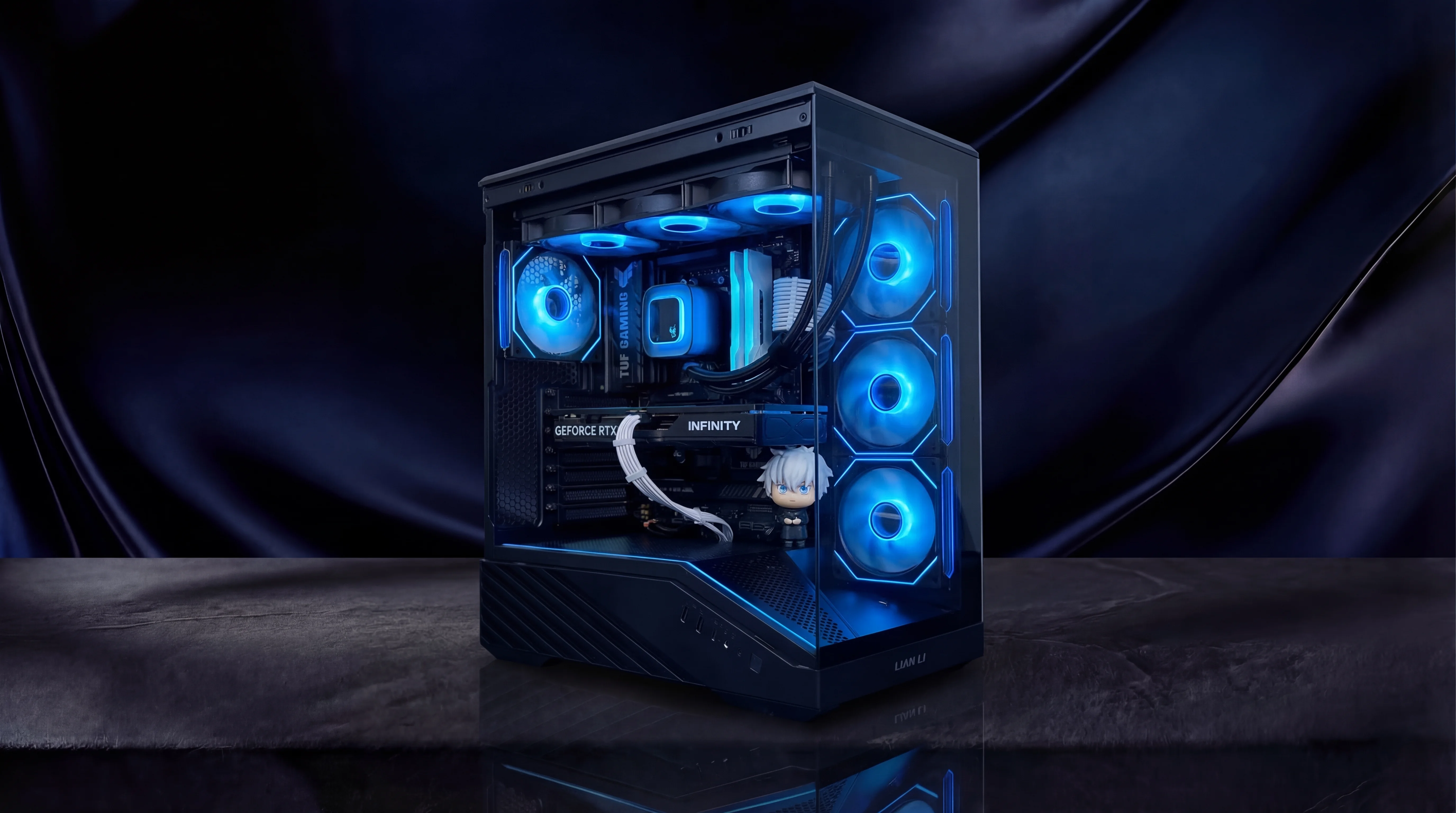 DPC Ryzen 5 5600 + RTX 5060 — фотография сборки