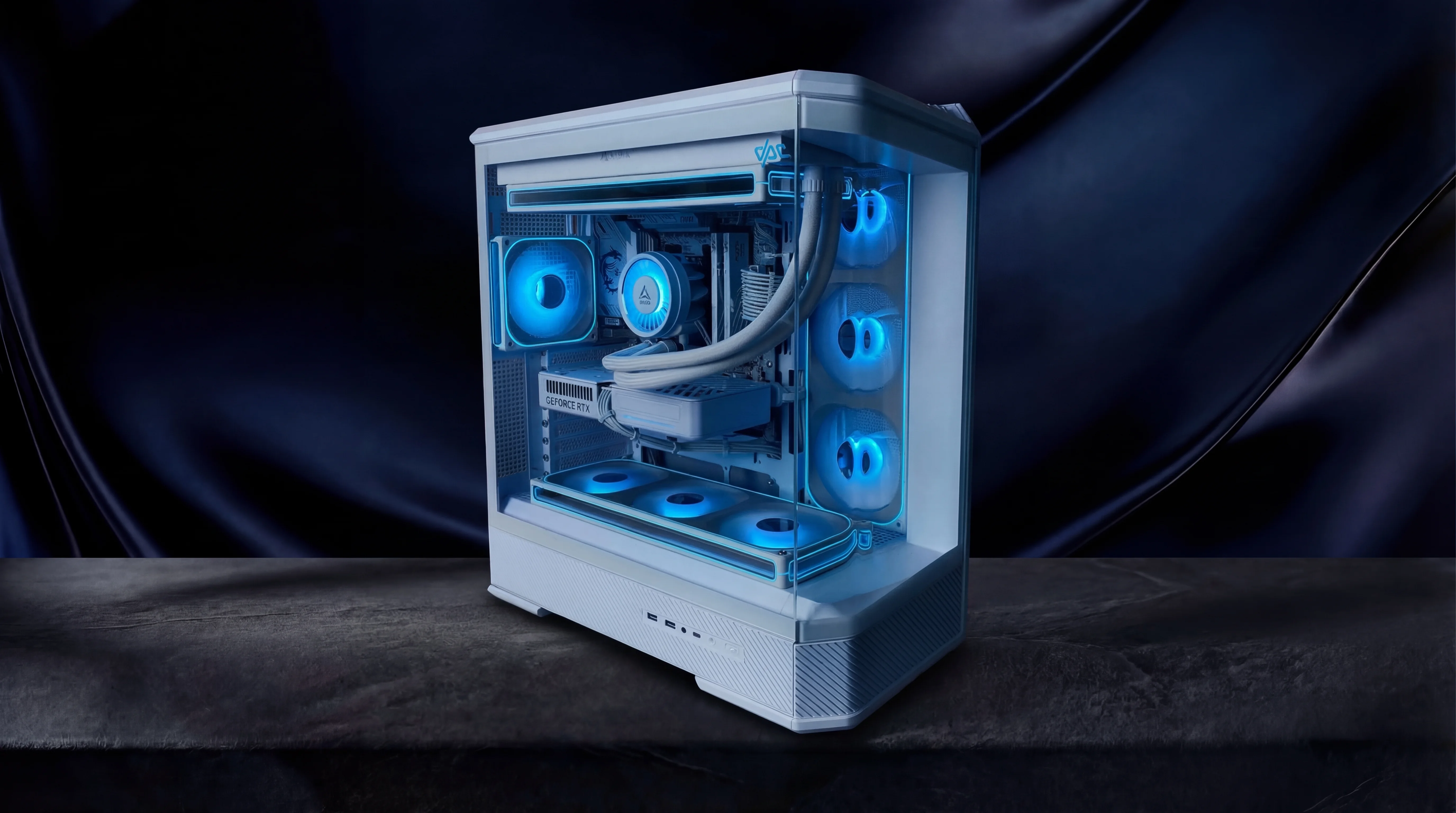 DPC Ryzen 7 7800X3D + RTX 5060 Ti — фотография сборки