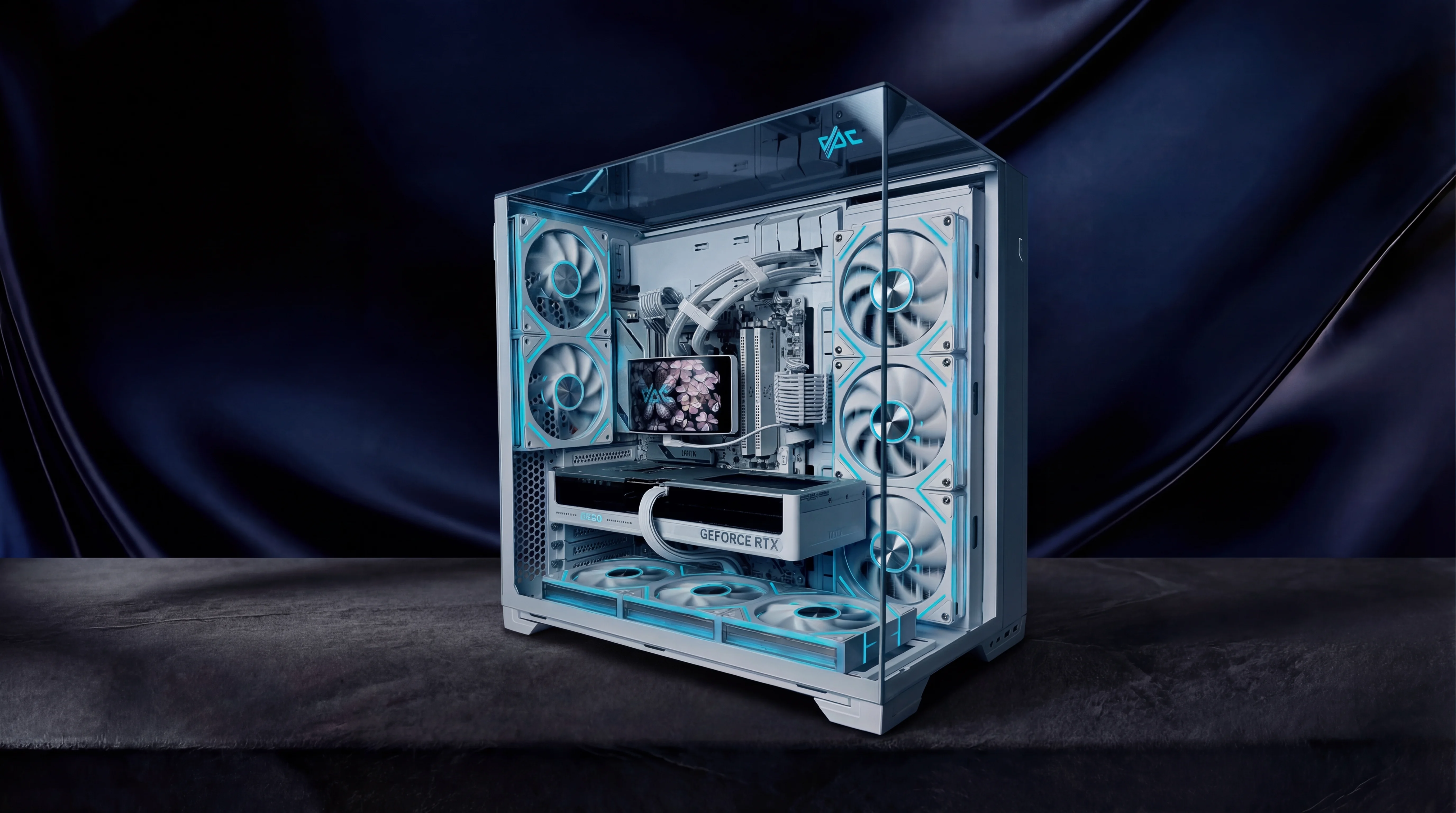 DPC Ryzen 7 7800X3D + RTX 5070 — фотография сборки