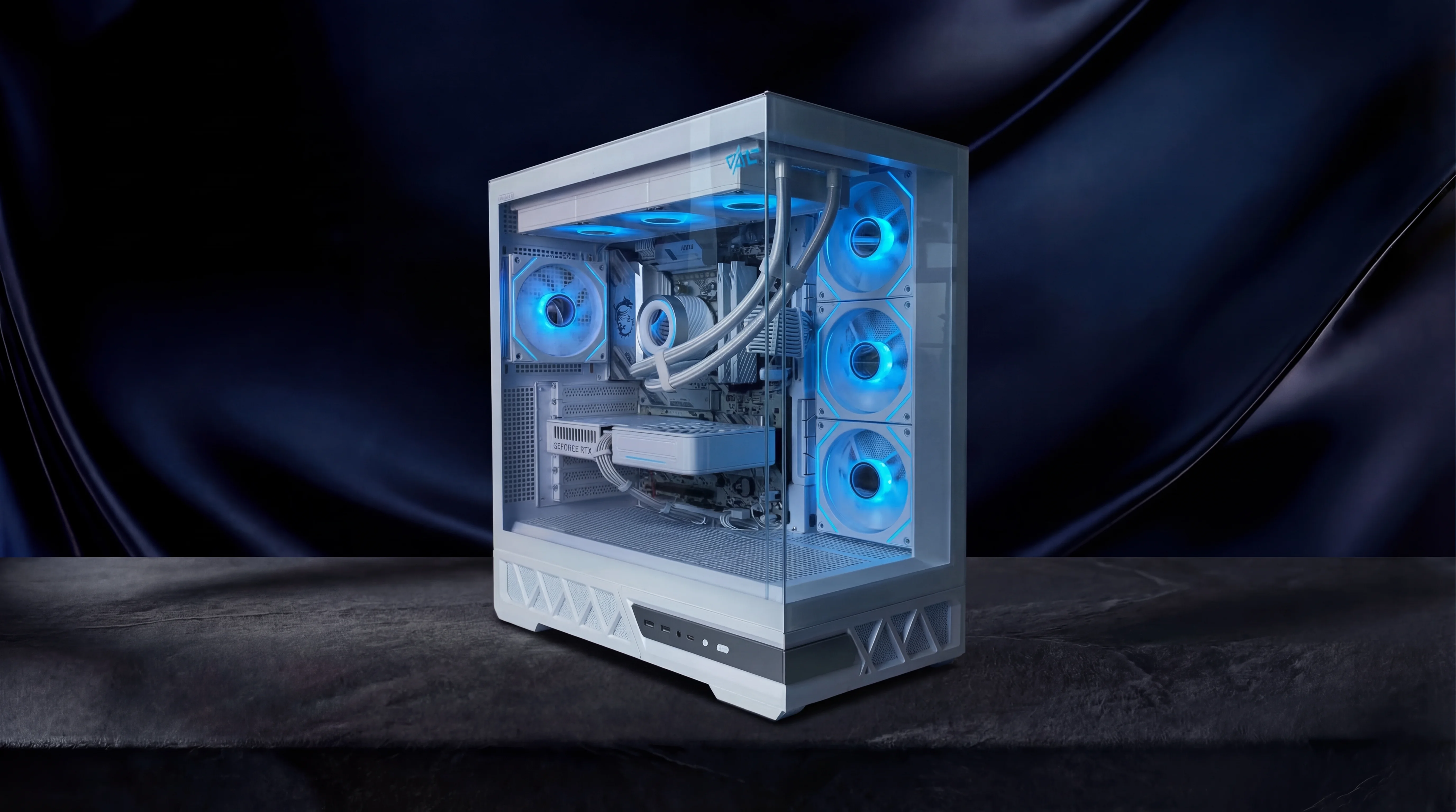 DPC Ryzen 5 7500F + RTX 5060 — фотография сборки