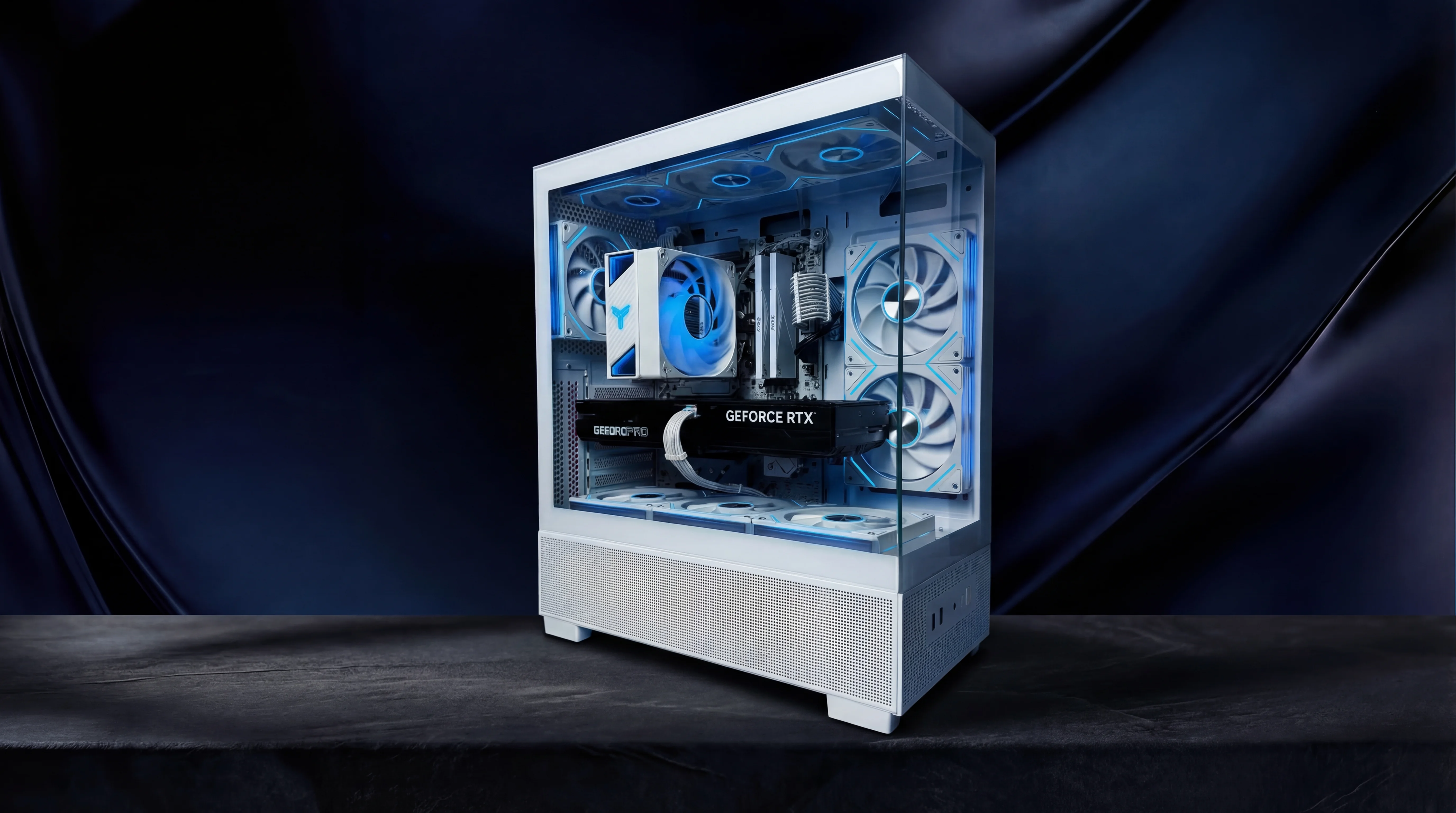 DPC Ryzen 5 5500 + RTX 5050 — фотография сборки